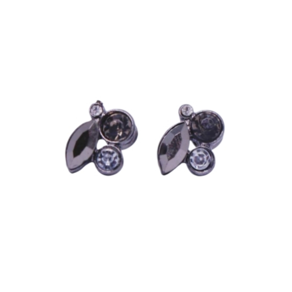 Black stud‎ earrings hypoallergenic, nickle and lead free